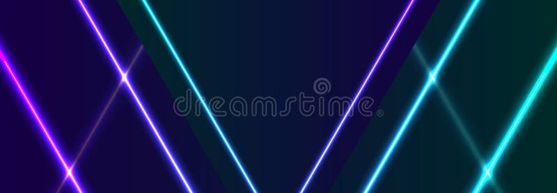 Neon Abstract Lines